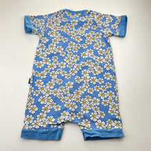 Load image into Gallery viewer, Girls Bonds, floral zip Wondersuit / zippy / romper, GUC, size 3,  