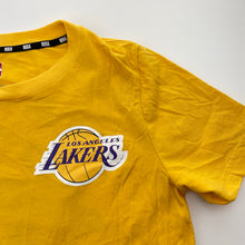 Load image into Gallery viewer, Boys NBA, LA Lakers yellow cotton tee / top, EUC, size 12,  