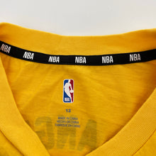 Load image into Gallery viewer, Boys NBA, LA Lakers yellow cotton tee / top, EUC, size 12,  