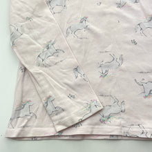 Load image into Gallery viewer, Girls Target, stretchy long sleeve tee / top, horses, FUC, size 8,  