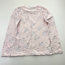 Load image into Gallery viewer, Girls Target, stretchy long sleeve tee / top, horses, FUC, size 8,  