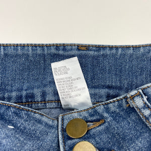 Girls anko, stretch denim jeans shorts, adjustable, GUC, size 10,  