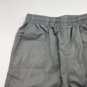 Boys LWR, grey school shorts, elasticated, EUC, size 10,  