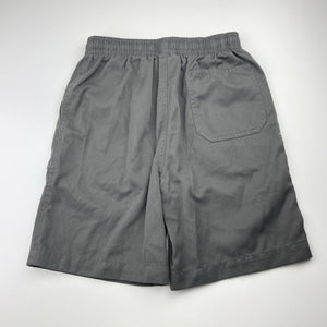 Boys LWR, grey school shorts, elasticated, EUC, size 10,  