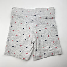 Load image into Gallery viewer, Girls Anko, grey bike shorts, elasticated, GUC, size 6,  