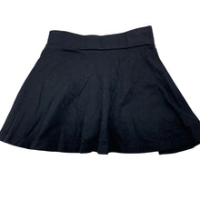 Load image into Gallery viewer, Girls Anko, black cotton skirt, built-in shorts, elasticated, EUC, size 6,  