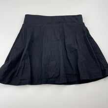 Load image into Gallery viewer, Girls Anko, black cotton skirt, built-in shorts, elasticated, EUC, size 6,  