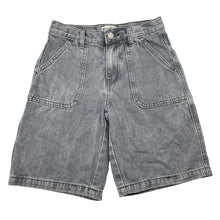 Load image into Gallery viewer, Boys Breakers, grey denim jeans shorts, adjustable, EUC, size 10,  