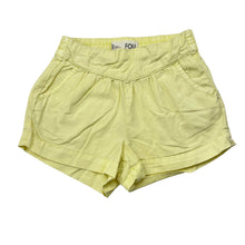 Load image into Gallery viewer, Girls Cotton On, yellow cotton shorts, adjustable, GUC, size 4,  