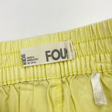 Load image into Gallery viewer, Girls Cotton On, yellow cotton shorts, adjustable, GUC, size 4,  
