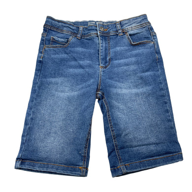 Boys Denim Co, skinny fit stretch denim shorts, adjustable, EUC, size 10-11,  
