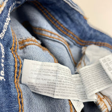 Load image into Gallery viewer, Boys Denim Co, skinny fit stretch denim shorts, adjustable, EUC, size 10-11,  