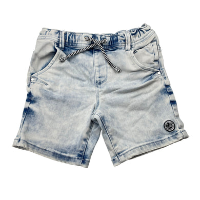 Boys Target, stretchy denim shorts, elasticated, GUC, size 5,  