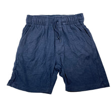 Load image into Gallery viewer, Boys Anko, navy cotton shorts, elasticated, EUC, size 8,  