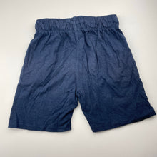 Load image into Gallery viewer, Boys Anko, navy cotton shorts, elasticated, EUC, size 8,  