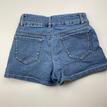 Load image into Gallery viewer, Girls Anko, stretch denim shorts, adjustable, GUC, size 10,  