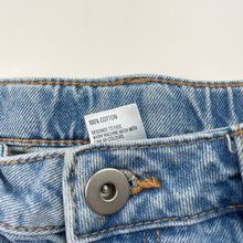 Load image into Gallery viewer, Girls Anko, distressed denim jean shorts, adjustable, GUC, size 12,  