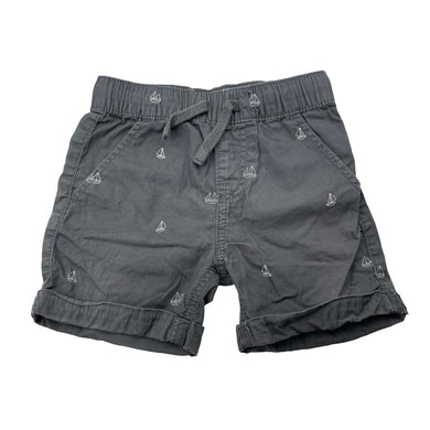Boys Anko, lightweight cotton shorts, elasticated, FUC, size 1,  