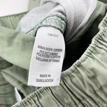 Load image into Gallery viewer, Boys KID, green cotton shorts, elasticated, GUC, size 12,  