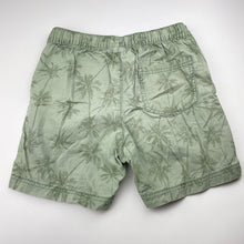 Load image into Gallery viewer, Boys KID, green cotton shorts, elasticated, GUC, size 12,  