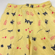 Load image into Gallery viewer, Girls Cucu Fun, yellow cotton shorts, elasticated, EUC, size 10-12,  