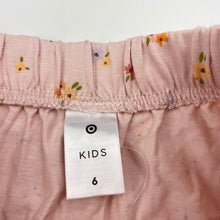 Load image into Gallery viewer, Girls Target, floral cotton skirt, elasticated, EUC, size 6,  
