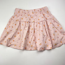 Load image into Gallery viewer, Girls Target, floral cotton skirt, elasticated, EUC, size 6,  