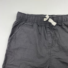 Load image into Gallery viewer, Boys anko, grey cotton shorts, elasticated, GUC, size 7,  