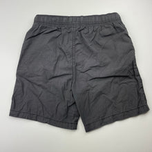 Load image into Gallery viewer, Boys anko, grey cotton shorts, elasticated, GUC, size 7,  