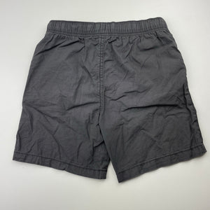 Boys anko, grey cotton shorts, elasticated, GUC, size 7,  