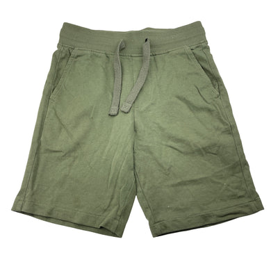 Boys Target, khaki cotton shorts, elasticated, EUC, size 8,  