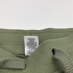 Boys Target, khaki cotton shorts, elasticated, EUC, size 8,  