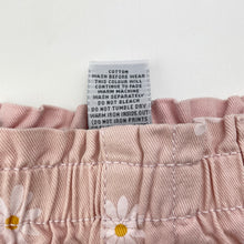 Load image into Gallery viewer, Girls Target, floral cotton shorts, elasticated, GUC, size 4,  