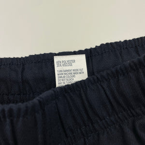 Boys anko, navy school shorts, elasticated, EUC, size 4,  