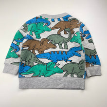 Load image into Gallery viewer, Boys Anko, fleece-lined sweater / jumper, dinosaurs, FUC, size 2,  