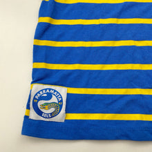 Load image into Gallery viewer, Unisex NRL Supporter, PARRAMATTA EELS polo shirt top, GUC, size 6,  