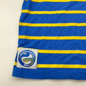 Unisex NRL Supporter, PARRAMATTA EELS polo shirt top, GUC, size 6,  
