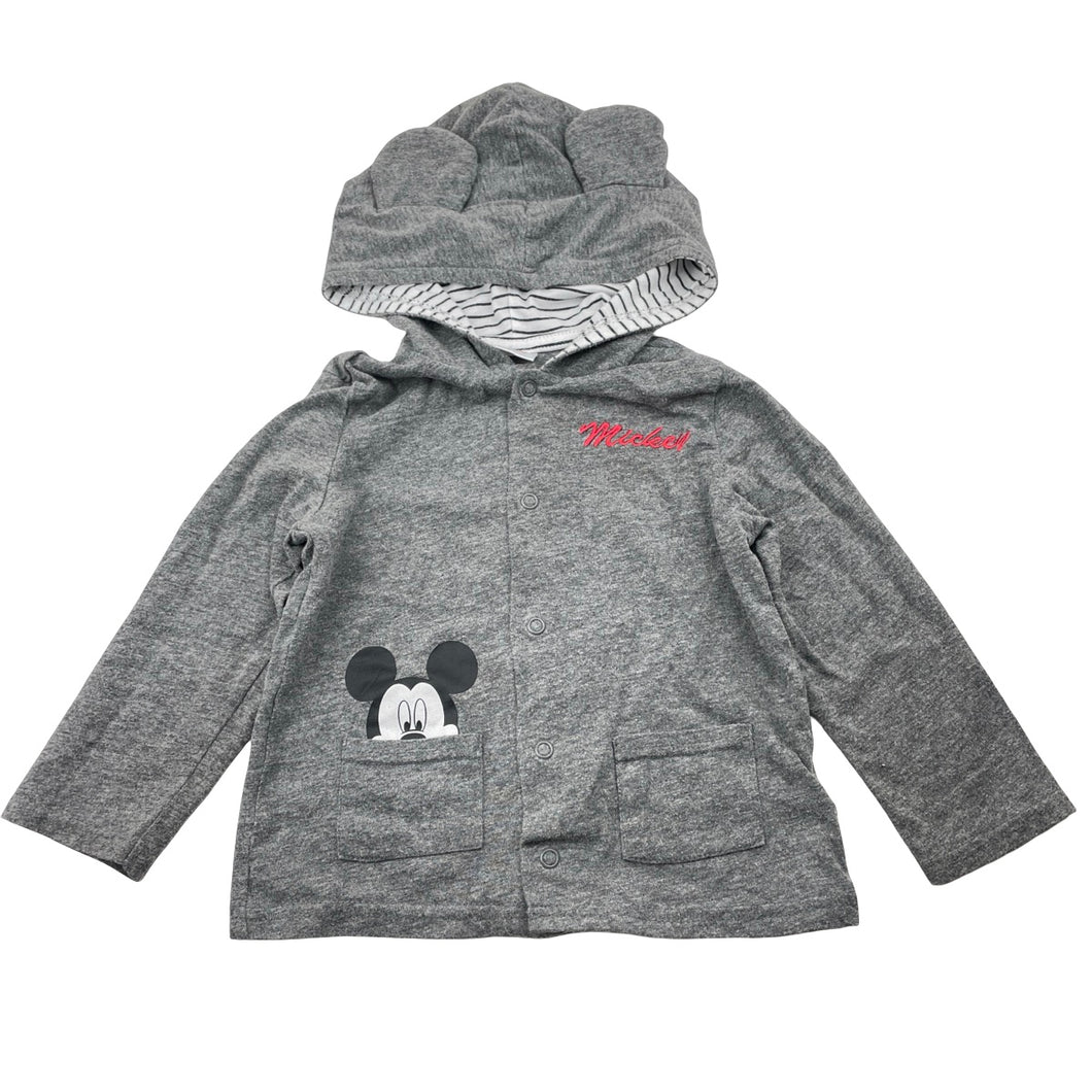 Boys Disney, Mickey Mouse long sleeve hooded top, GUC, size 2,  
