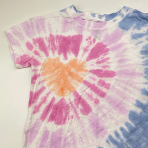 Girls Cotton On, tie-dyed cotton tee / top, EUC, size 6,  