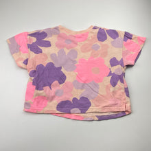 Load image into Gallery viewer, Girls Cotton On, floral cotton top, GUC, size 6,  