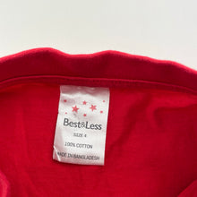 Load image into Gallery viewer, Girls B&amp;L, cotton Christmas tee / top, EUC, size 4,  