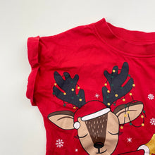 Load image into Gallery viewer, Girls B&amp;L, cotton Christmas tee / top, EUC, size 4,  