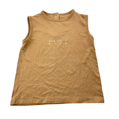 Unisex BAM LOVES BOO, bamboo / organic cotton blend tank top, EUC, size 3-4,  