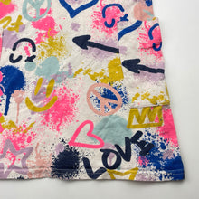 Load image into Gallery viewer, Girls Cotton On, cotton t-shirt dress (wash fade, small marks), FUC, size 7, L: 56cm