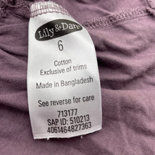 Load image into Gallery viewer, Girls Lily &amp; Dan, cotton casual dress, FUC, size 6, L: 60cm