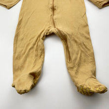 Load image into Gallery viewer, Unisex anko, cotton zip coverall / romper, GUC, size 0,  