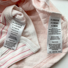 Load image into Gallery viewer, Girls CATHERINE MALANDRINO, embroidered cotton dress, romper &amp; headband, NEW, size 000,  