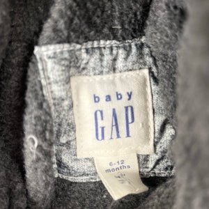 Unisex GAP, down/feather filled, fleece-lined pram suit & mittens, NEW, size 0,  