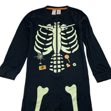 Load image into Gallery viewer, Unisex anko, glow-in-the-dark Halloween pyjama suit, EUC, size 8,  