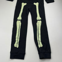 Load image into Gallery viewer, Unisex anko, glow-in-the-dark Halloween pyjama suit, EUC, size 8,  